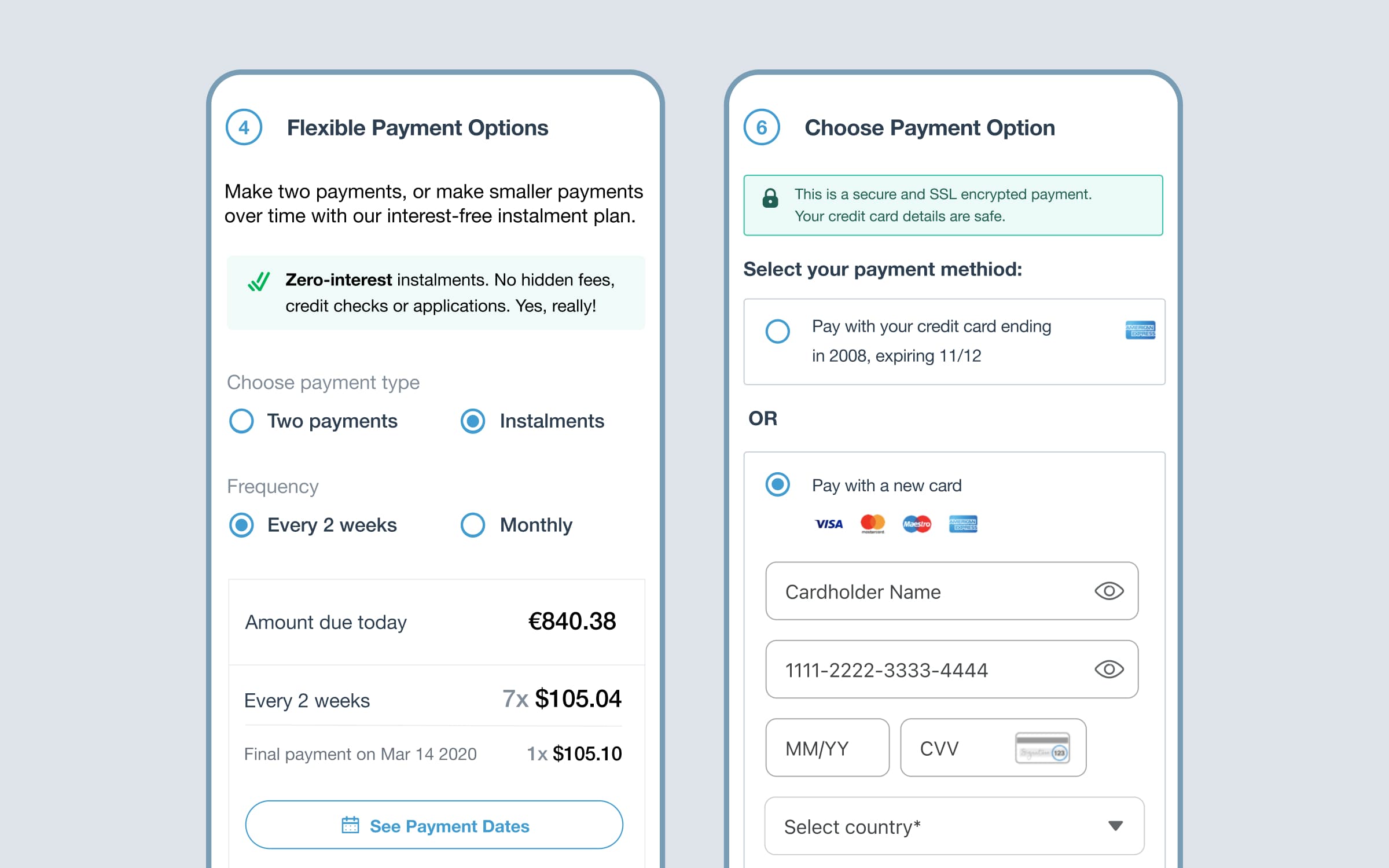 Focusing on creating trust, we redesigned the entire booking and payment experience